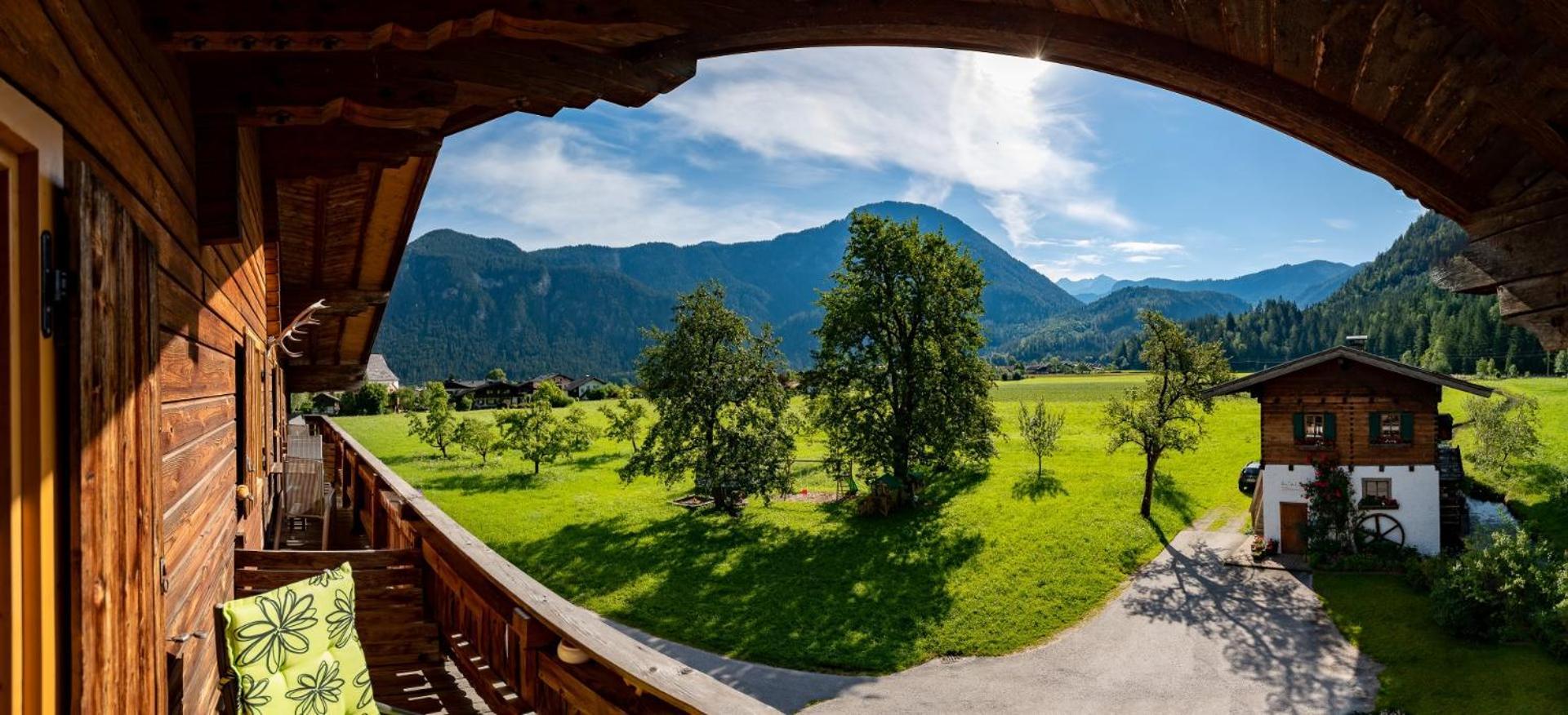 Fruehstueckspension Muellergut Sankt Martin bei Lofer Esterno foto