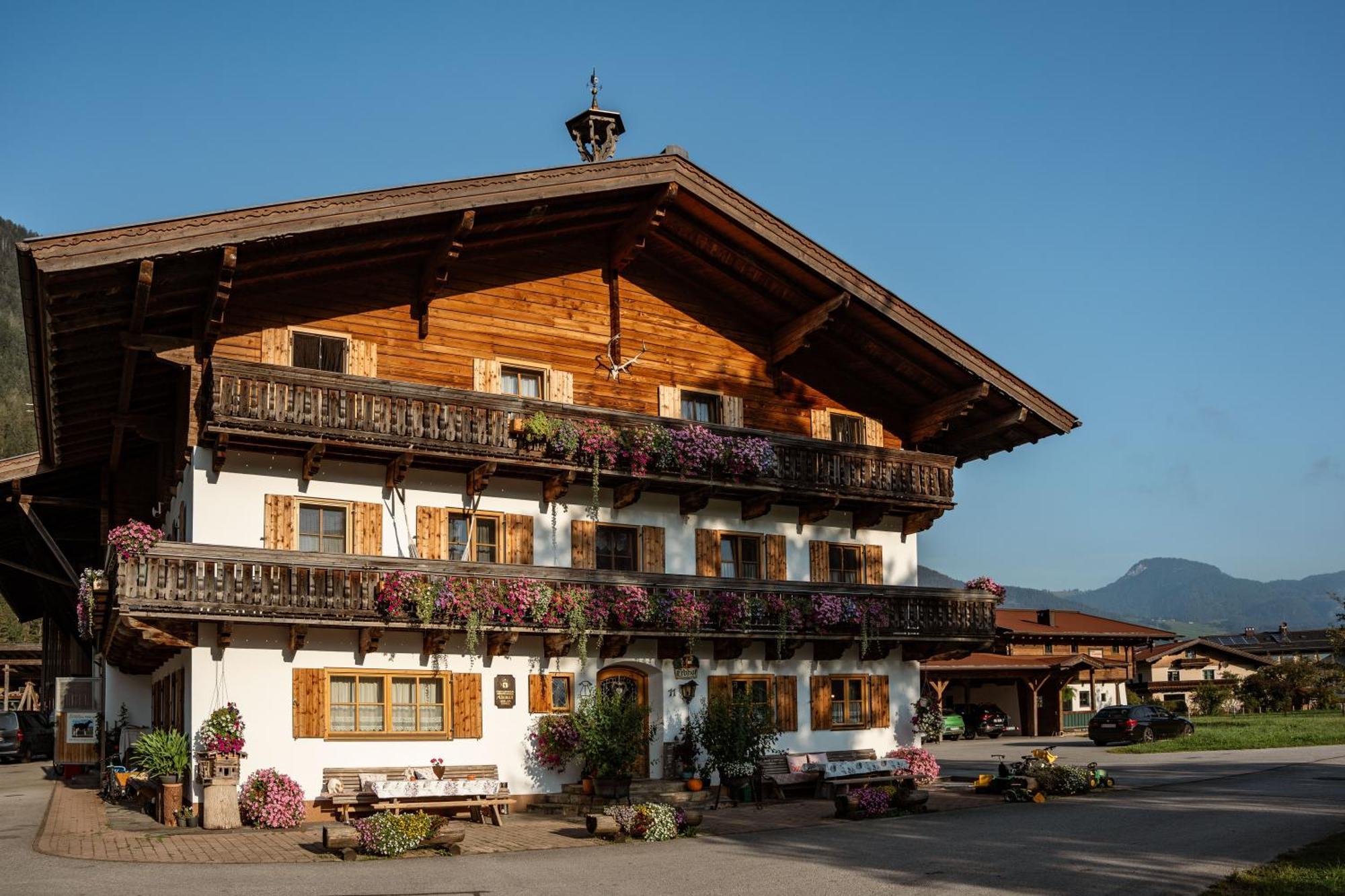 Fruehstueckspension Muellergut Sankt Martin bei Lofer Esterno foto