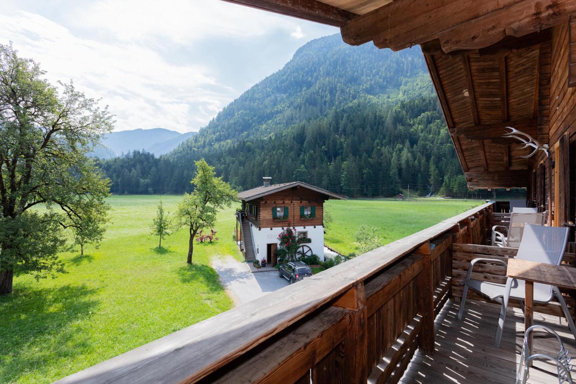 Fruehstueckspension Muellergut Sankt Martin bei Lofer Esterno foto