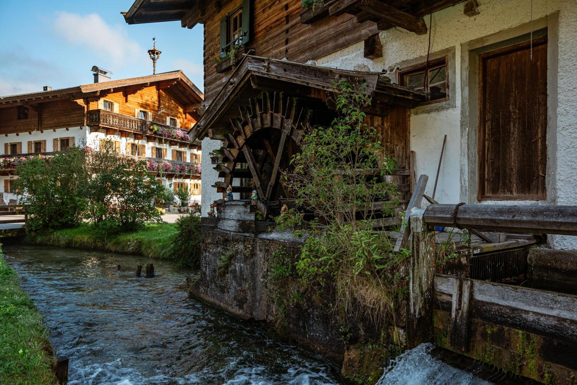Fruehstueckspension Muellergut Sankt Martin bei Lofer Esterno foto